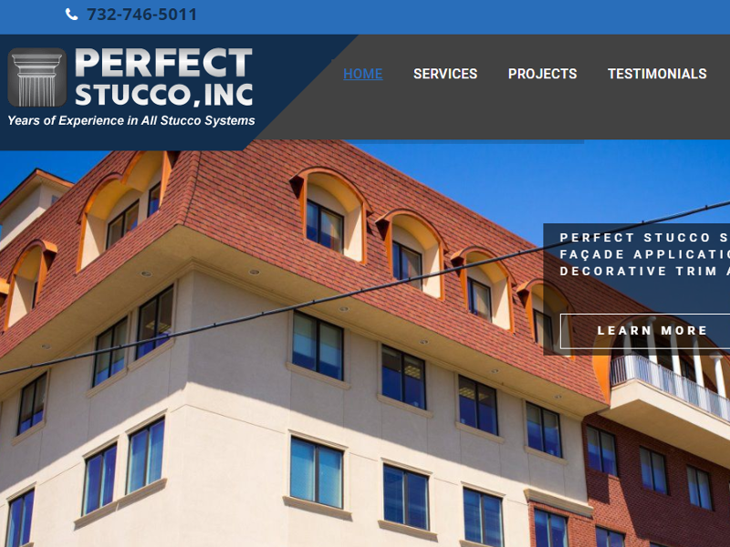 perfect stucco stucco poured foundations and cement work