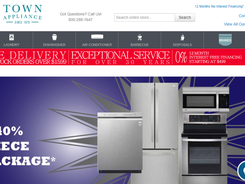 townd appliance kitchen laundry appliances